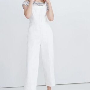 Madewell White Jumpsuit